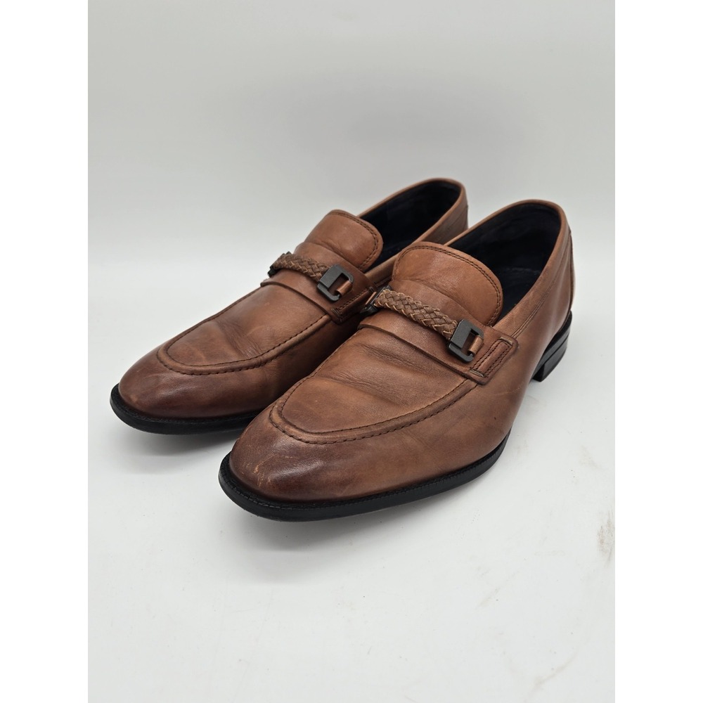Cole Haan Grand C29040 Wagner Loafers Mens 9.5 M Brown Leather Slip-On